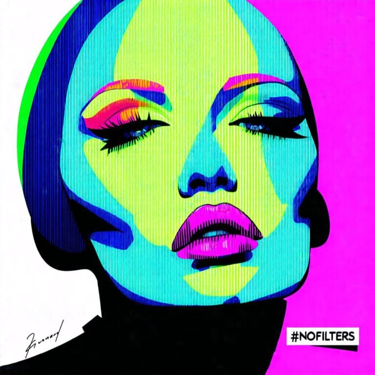 intelligence artificielle et peinture abstraite contemporaine