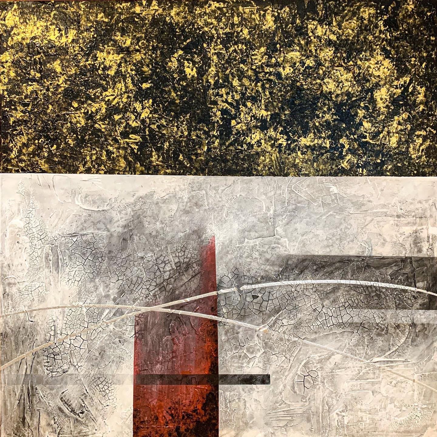 OPUS 2 - peinture abstraite moderne unique et originale.