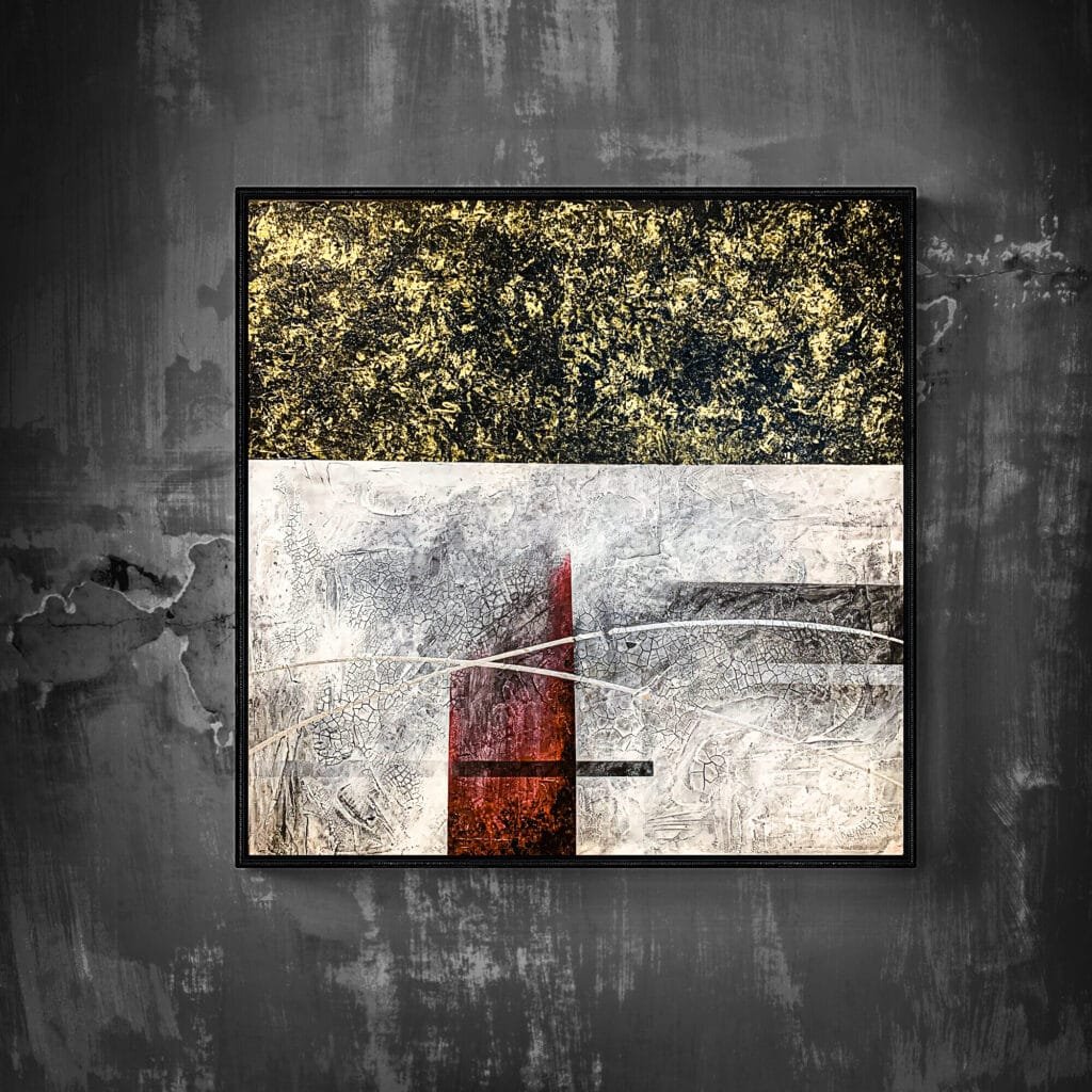 OPUS 2 tableau abstrait alchimique œuvre inspiration alchimie tableau art moderne contemporain